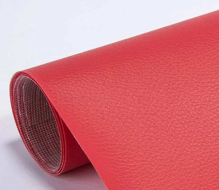 Self-Adhesive Leather Look Repair Patch, 50x138 cm, Cuttable