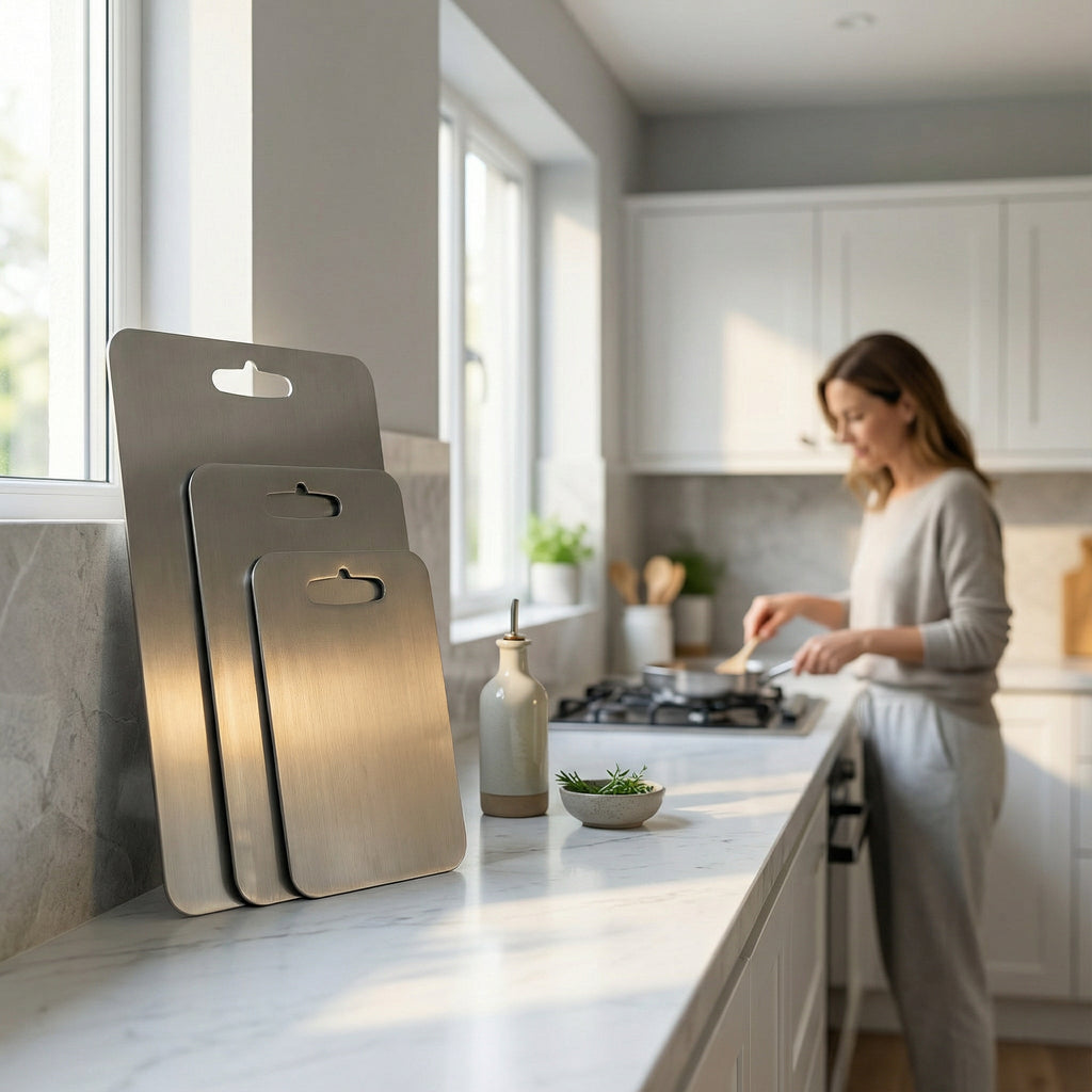 Titanium-Coated Chopping Board, Non-Porous, Three Sizes