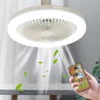 Ceiling Fan with LED Light, E27 Fit, Remote Control, 2100lm