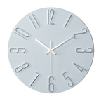 Silent 30cm Wall Clock, Modern Minimalist Quartz Design