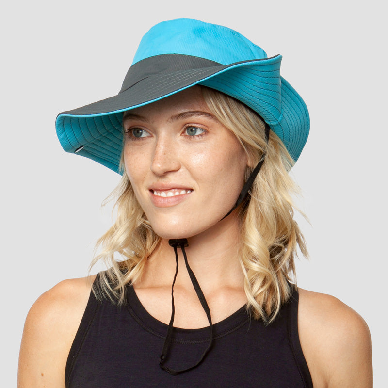 Foldable UPF50+ Sun Hat with Ponytail Opening
