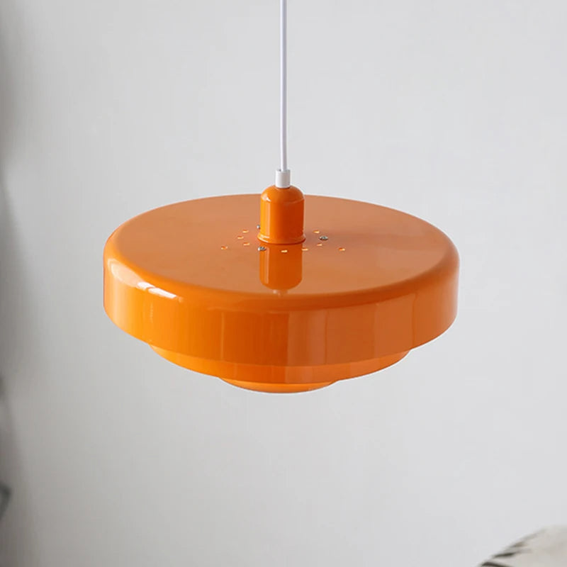 Layered Metal Pendant Light, Bauhaus Style, Five Colours