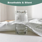 Cooling Bamboo Mattress Protector with 3D Air Layer