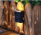 Solar Outdoor Wall Light, IP65, Set of 2