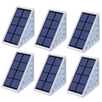 Solar Step Light with Motion Sensor, IP65, Set of 2