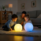 Cordless LED Globe Lamp, Rechargeable and Weather-Resistant