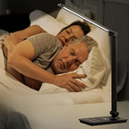 LED Desk Lamp with Wireless Charging, Touch Dimmer and Timer