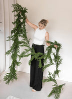 Christmas Stair Garland, Bendable Wire Core, 4 Lengths
