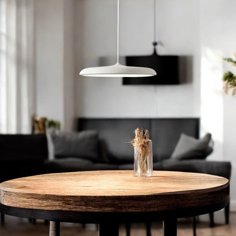 Minimalist Scandi LED Pendant Light, 25 or 40 cm Aluminium