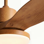 Scandi Ceiling Fan with Light, Reversible Motor & Remote Control