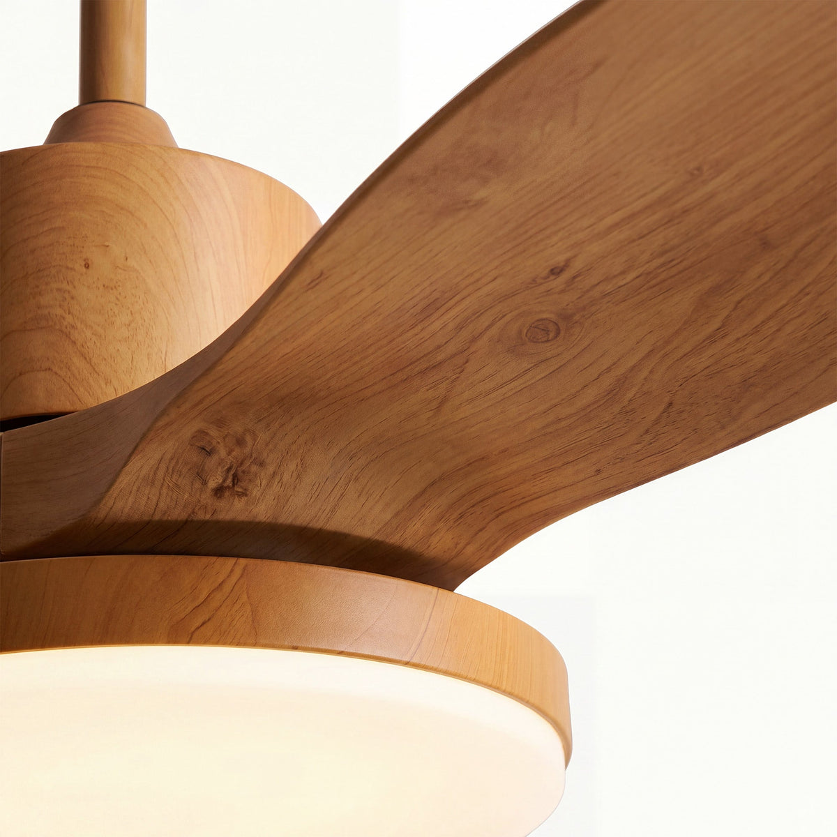 Scandi Ceiling Fan with Light, Reversible Motor & Remote Control