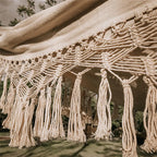 Handwoven Macrame Cotton Hammock, Double, 200x150cm