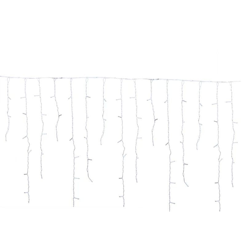 50m LED Icicle Curtain Lights, Outdoor Waterfall Effect