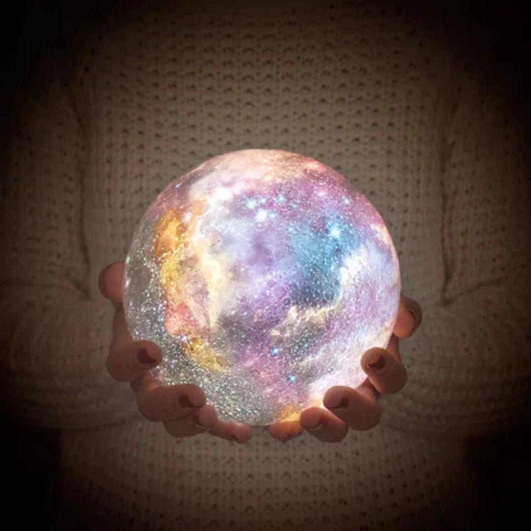 Star Projector Night Light with Touch Control, Rechargeable