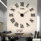 Silent Round Wall Clock, 40 to 130 cm, Quartz Movement