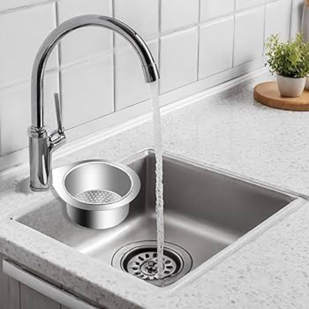 Stainless Steel Sink Strainer with Fine Mesh Filter