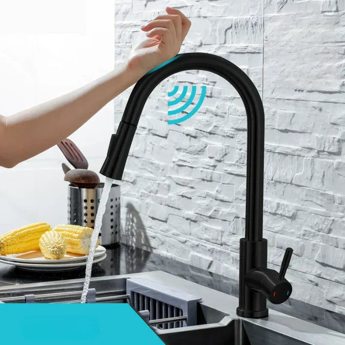 Touchless Sensor Kitchen Tap with Pull-Out Spray Hose