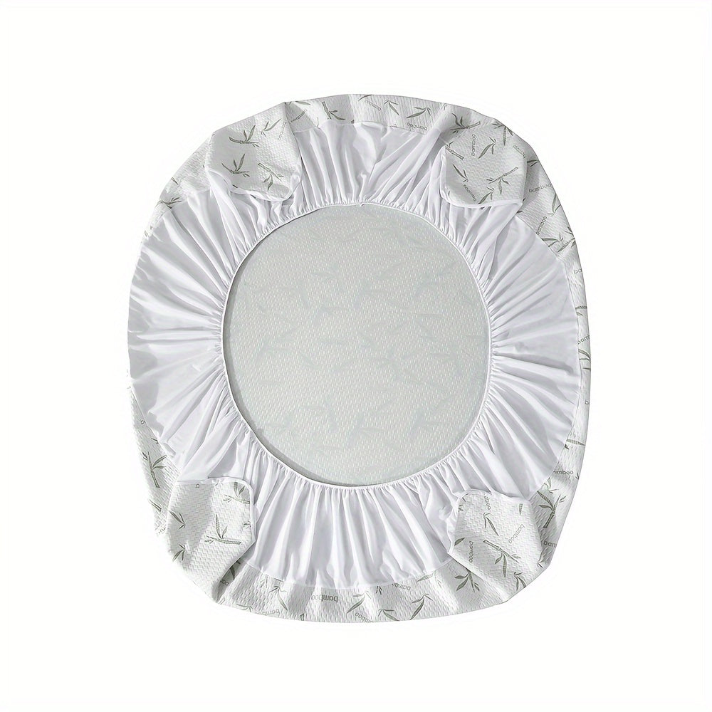 Cooling Bamboo Mattress Protector with 3D Air Layer