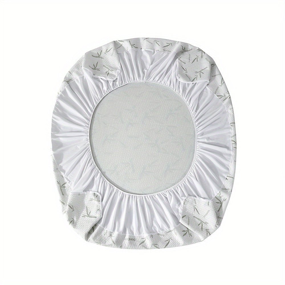 Cooling Bamboo Mattress Protector with 3D Airflow Layer