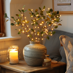 LED Olive Branch Light 70cm with 120 Warm White Fairy Lights