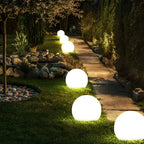 Cordless LED Globe Lamp, Rechargeable and Weather-Resistant