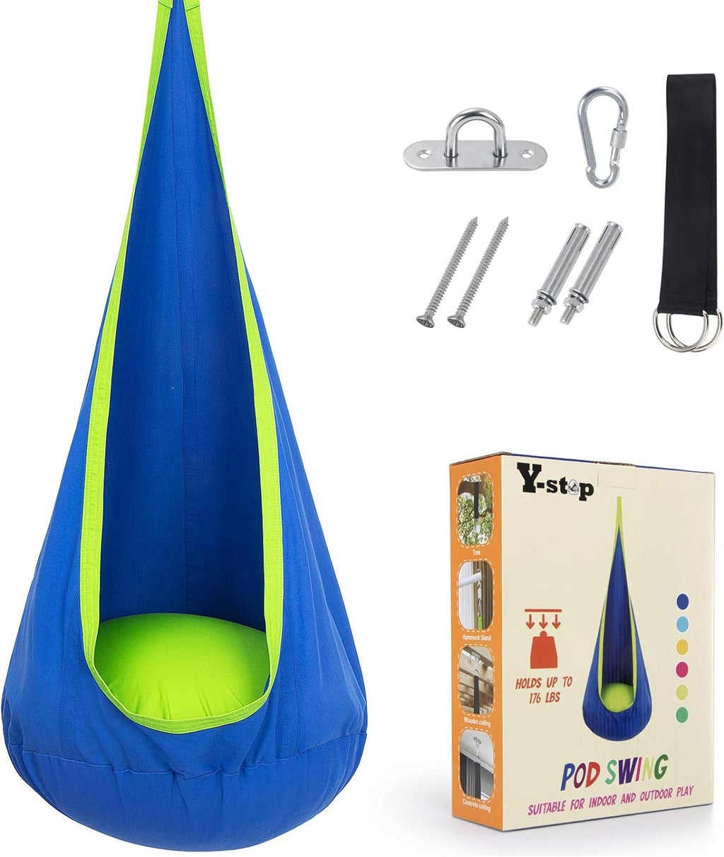 Cotton Hanging Chair Swing Seat for Indoor and Outdoor Use