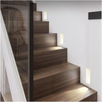 Recessed 3W LED Step Light with Motion Sensor, Frameless White