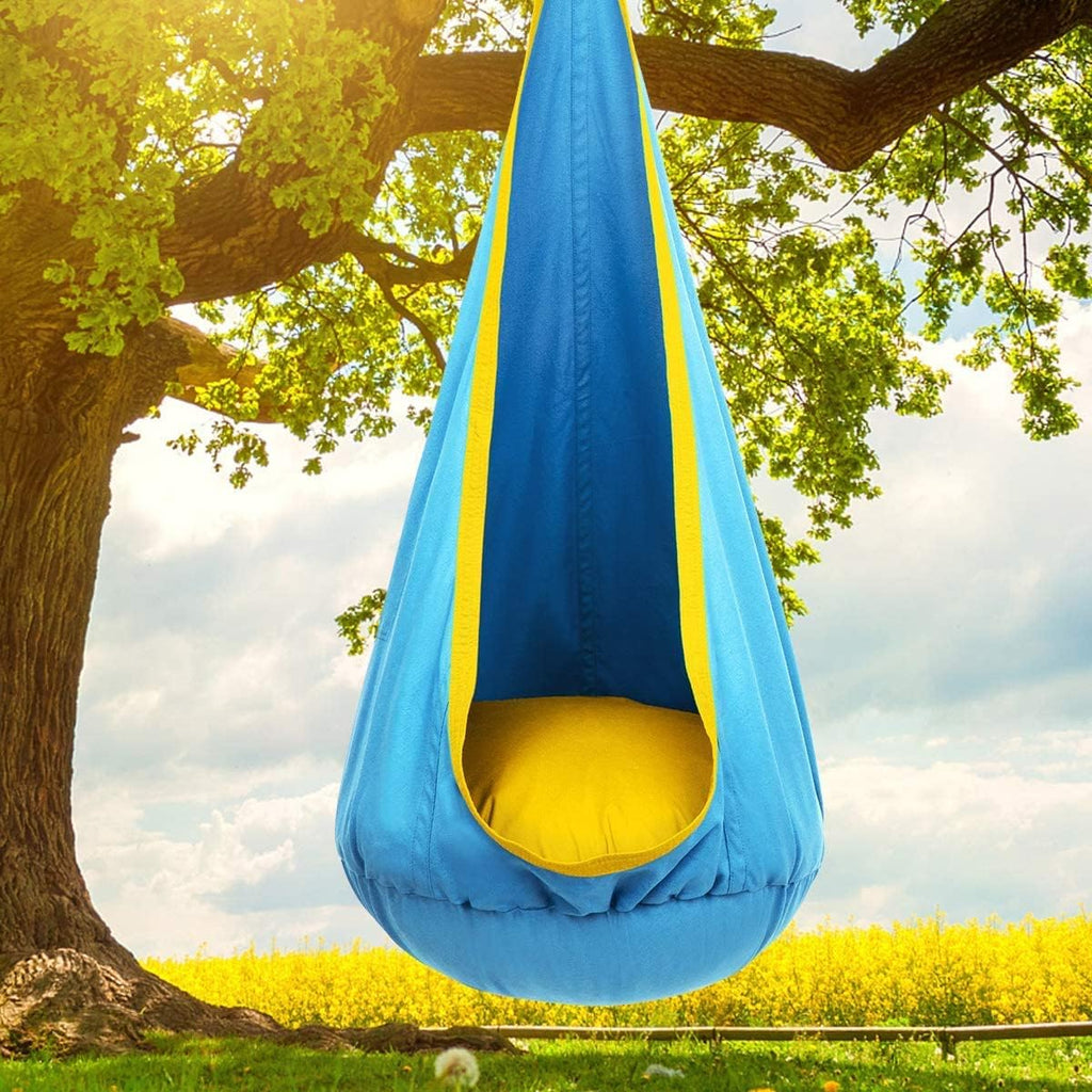 Cotton Hanging Chair Swing Seat for Indoor and Outdoor Use