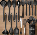 15-Piece Silicone Kitchen Utensil Set, Heat Resistant