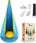 Cotton Hanging Chair Swing Seat for Indoor and Outdoor Use