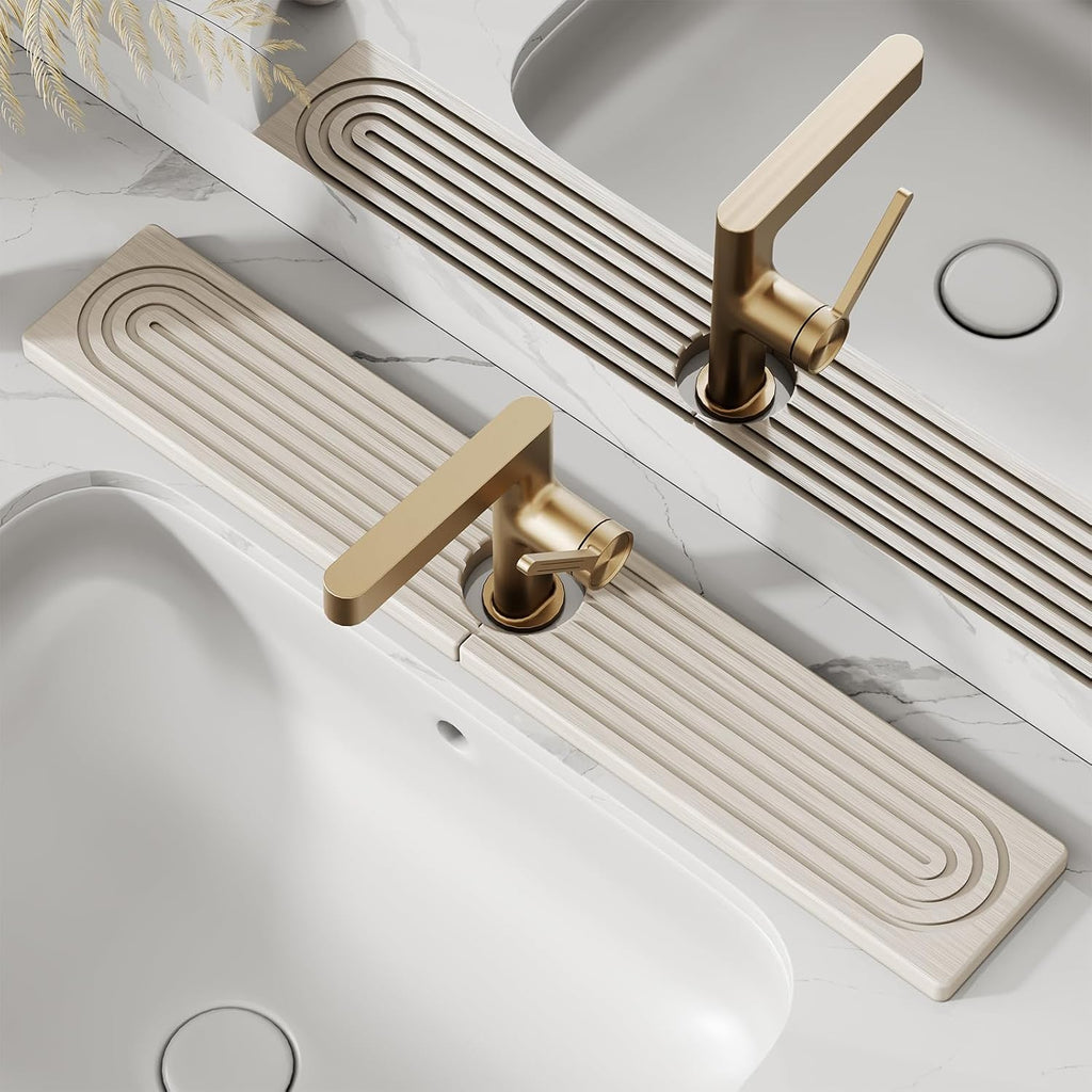 Diatomite Draining Mat for Taps and Sinks, Fast-Drying