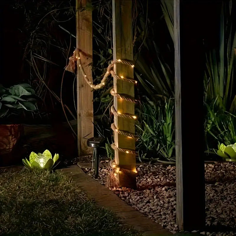 Rustic Rope LED String Light, Warm White, 2 to 5 m