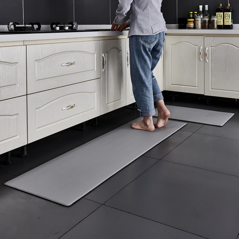 Anti-Fatigue Kitchen Mat, Waterproof PVC Runner in Five Colours