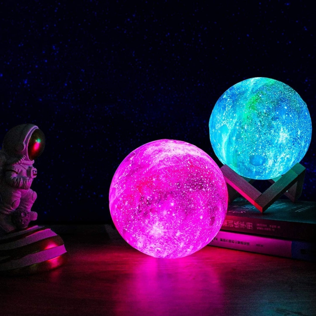 Star Projector Night Light with Touch Control, Rechargeable