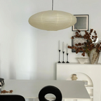 Mulberry Paper Japandi Ceiling Light, 50 or 60cm, LED