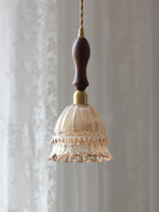 Jellyfish Glass Pendant Light, Clear or Amber Glass