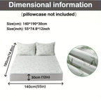 Cooling Bamboo Mattress Protector with 3D Air Layer