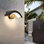Outdoor Wall Light with Motion Sensor, Weather-Resistant LED