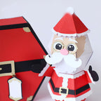 3D Pop-Up Santa Surprise Box, Novelty Christmas Card and Gift
