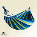 Portable Cotton Canvas Hammock with Carry Bag, 200kg Capacity