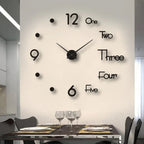 Silent Round Wall Clock, 40 to 130 cm, Quartz Movement