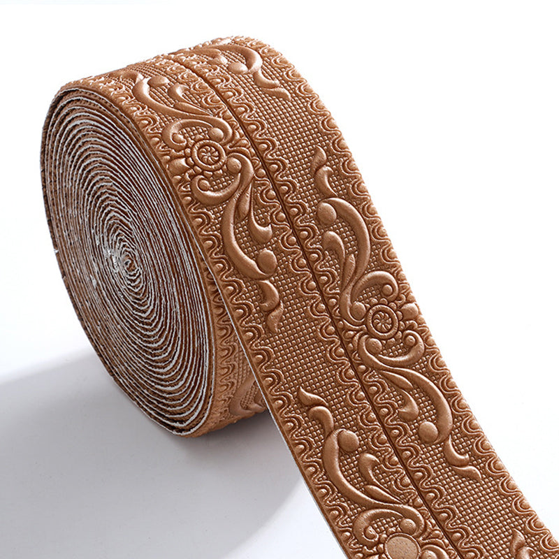 Self-Adhesive Flexible Wall Trim, Vintage Profile, 10 m Roll