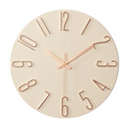 Silent 30cm Wall Clock, Modern Minimalist Quartz Design