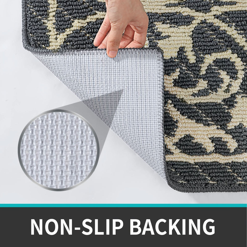 Low-Profile Non-Slip Indoor Doormat, 60 x 90 cm