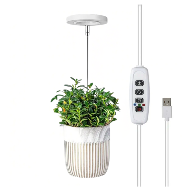 Adjustable LED Grow Light, Full Spectrum, Gooseneck 20-65cm