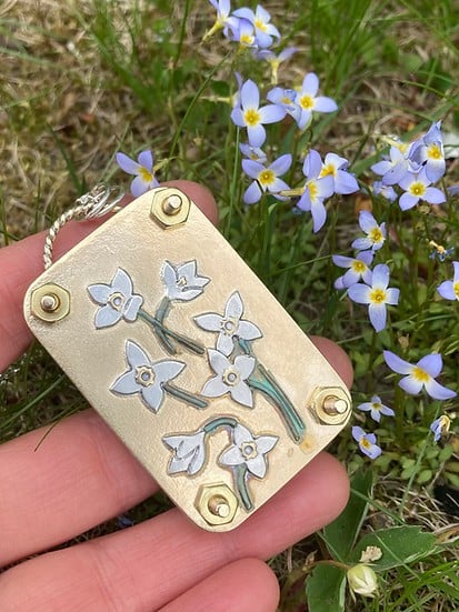 Mini Flower Press with 10 Reusable Blotting Sheets