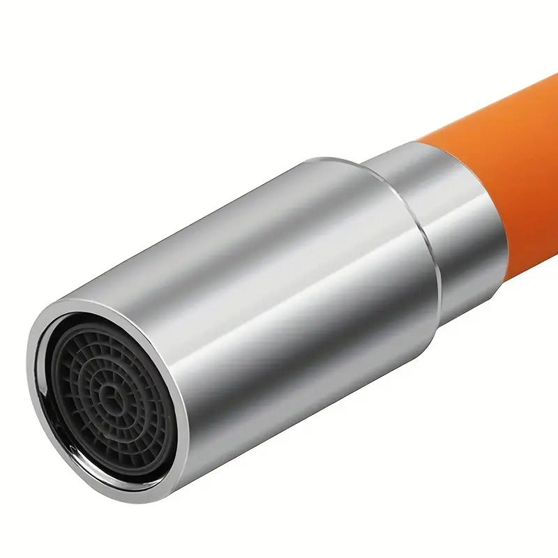 Flexible 360 Degree Tap Extender in Silicone and Stainless Steel
