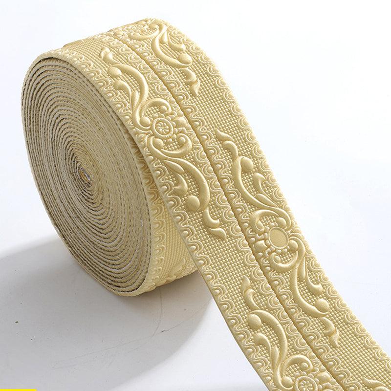 Self-Adhesive Flexible Wall Trim, Vintage Profile, 10 m Roll