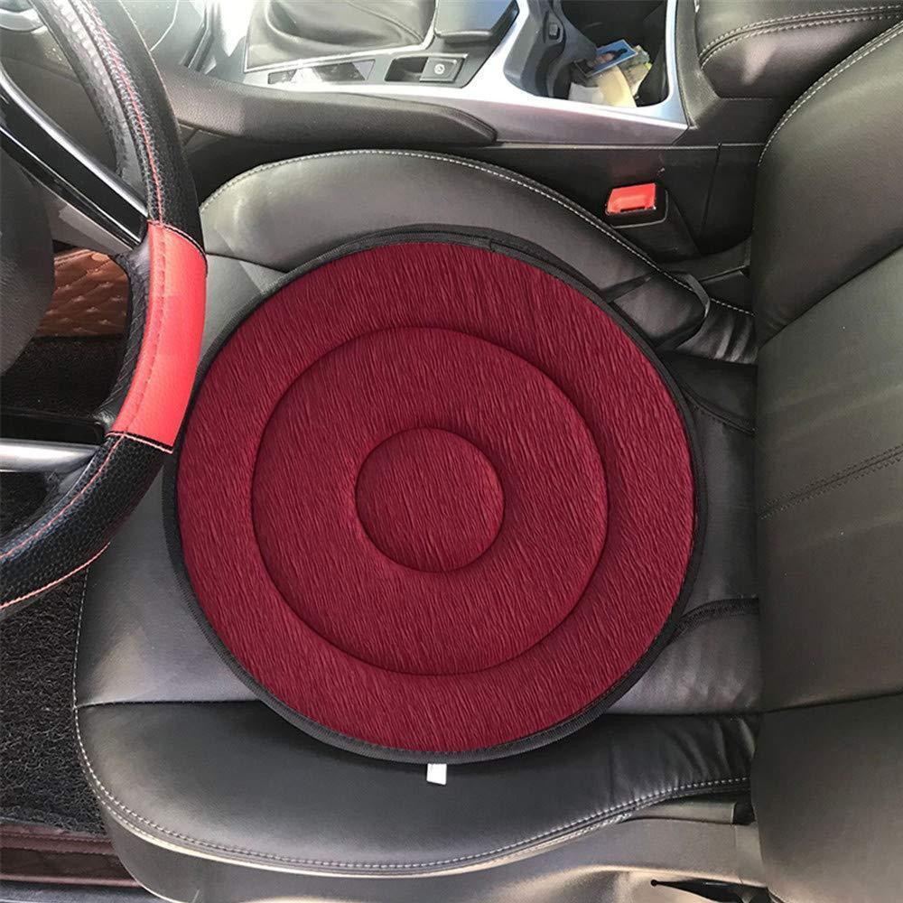 360 Degree Swivel Seat Cushion with Memory Foam, Non-Slip