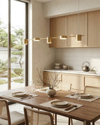 Linear LED Pendant Light with Acrylic Diffuser, Dimmable